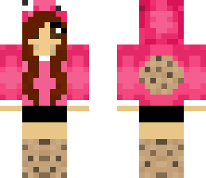 brunette cookie girl