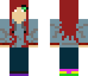 red hair sweatshirt
