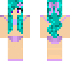 blue hair