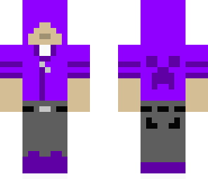purple hoodie