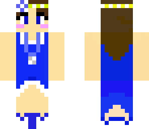 anciant blue girl