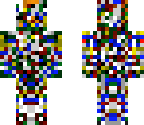 rubix cube person