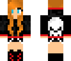my skull hoodie skin