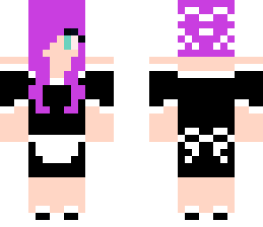 cute purple maid 