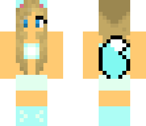blue fox girl