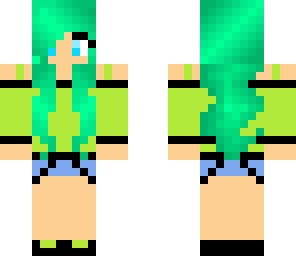green girl