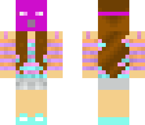 ebony with gas mask