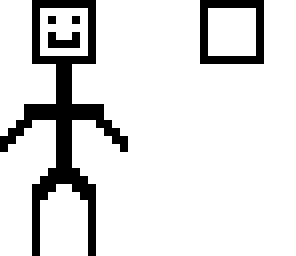 random stick man