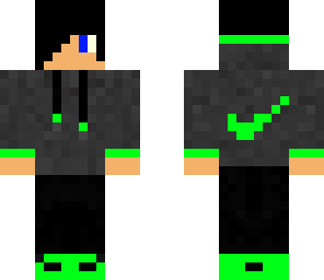 green nike boy