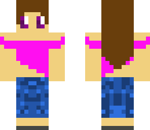 pink shirt girl