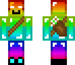 rainbow herobrine