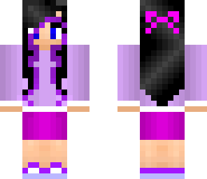the purple girl