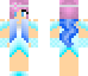 cute blue girl