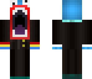 big mouth with rainbow wrist ban