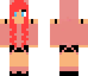 pink hoodie girl