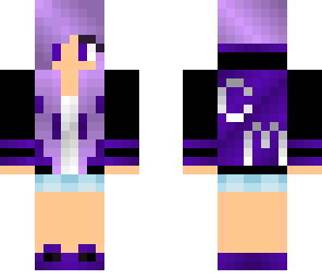 purple school girl