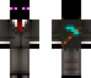 enderman in tux