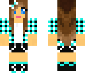 chica cool  light blue