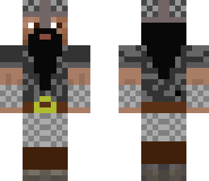 viking black hair