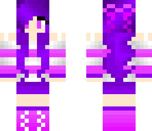 lilacpink teenagergirl