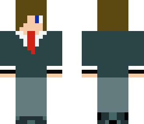 teenager in suit