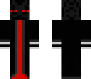 red enderman robes with iron gauntlets