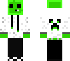 slime in hoodie