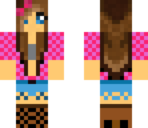 cute pink girl