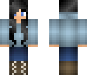 blue sweater girl please vote