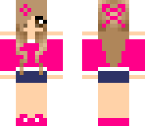 floating pink