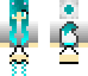 blue girl
