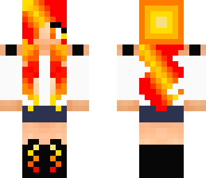 this girl is on fire