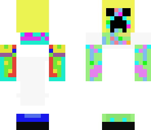 neon creeper bride