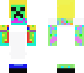neon creeper bride