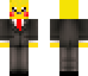 pikachu in a suit