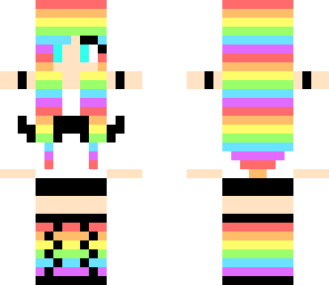 rainbow mustache