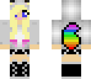 wolf girl blond