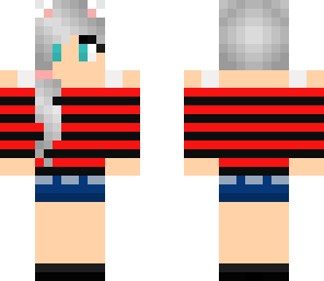wolf girl with silver hair- tgb13