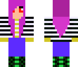teenage zebra girl