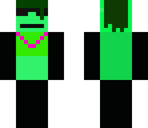 green panda