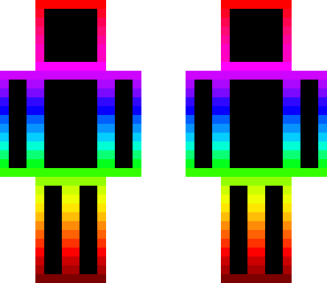 rainbow box man