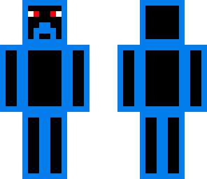 blue man