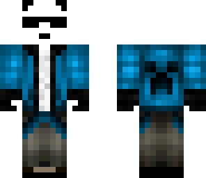 cool blue panda