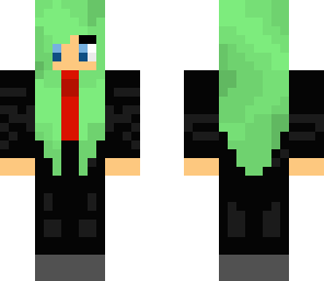 the girl in a suit