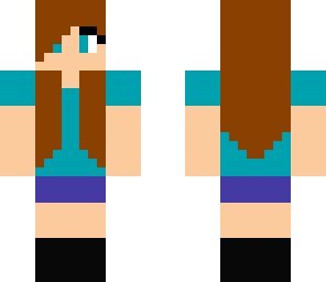 female minecraft character