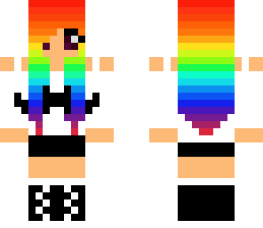 rainbow mustache
