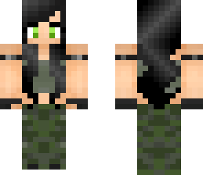 camo girl