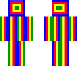 hombre de colores