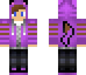 purple pika pika boy