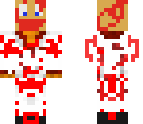 bloody head